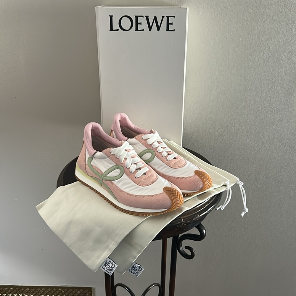 LOEWE suede athletic sneakers - Picture 6 of 10